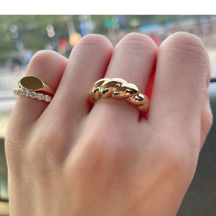 Giovanna Croissant Ring